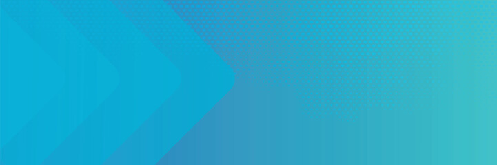 Abstract banner template. Abstract blue gradient background with halftone. illustration