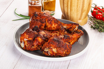 Indian tandoori turkey shoulder wing