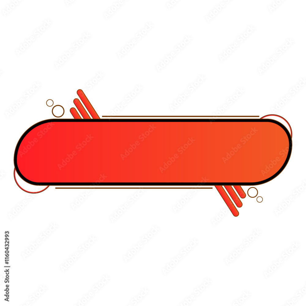 Fototapete set of modern organic shapes. fluid vector trendy elements. text vector geometric shapes button desi