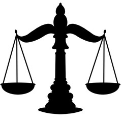 scales of justice on white, scales icon, scale of justice, scales of justice, social issues, icon, scales, sign, symbol