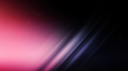 Soft gradients blend pink and dark hues, creating serene cosmic