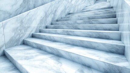 Modern Marble Staircase
