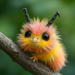 Obraz premium caterpillar, cute 