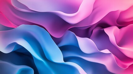 Obraz premium Fluid Pastel Abstract Digital Painting: Swirling Colors in Dreamlike Style. AI Generated