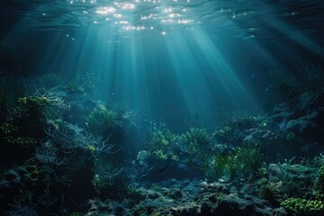 underwater sea deeb sea deep blue sea