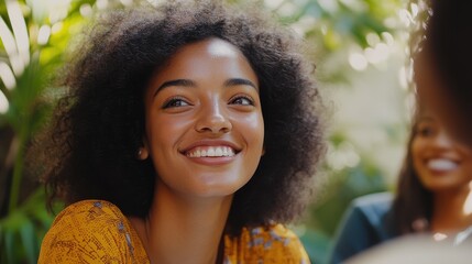 The Smiling Young Woman