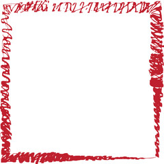 Hand drawn frame border 