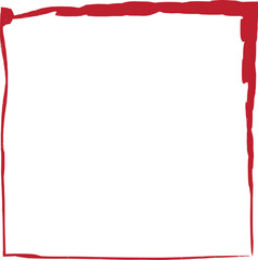 Hand drawn frame border 