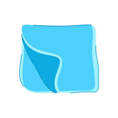 absorbent burp cloths cartoon. organic cotton, baby newborn, up drool absorbent burp cloths sign. isolated symbol vector illustration