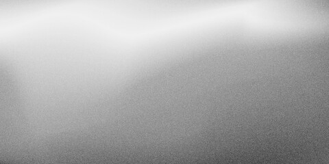 Abstract smooth gray gradient background with grain noise texture. Minimalist wallpaper for...