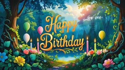 easter card with eggs and flowers