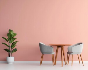 Minimalist coworking space with neutral colors, clean lines, and comfortable seating, Coworking Space, Comfortable Minimalism