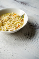 wonton ramen noodle soup asian food