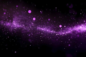 Obraz premium Purple Glitter Background, Illustration