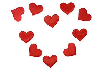 ornament, decoration, picture, symbol declaration of love, St. Valentine's day, frame of red hearts...