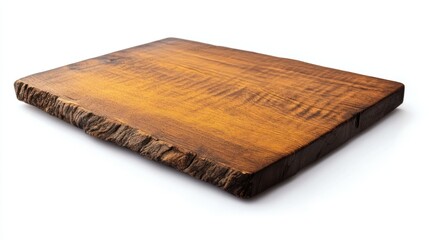 A vintage-style wooden table top with distressed edges and textured grain, set on a white background for a classic aesthetic.