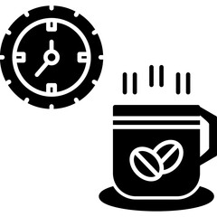 Obraz premium Coffee Break Icon