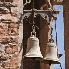 Obraz premium CLOSE UP PHOTOS OF BELLS 2 