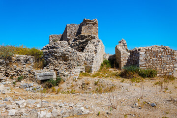 Miletus Archaeological Site near Didim city in Turkey