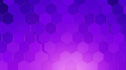 Purple Hexagon Abstract Background: An abstract background with a geometric pattern of purple hexagons in various shades and sizes, creating a vibrant and modern aesthetic.