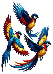 Obraz premium Tattoo Needle Color Skin Tattoo Artist