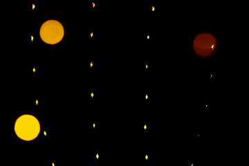 licht gelb bokeh