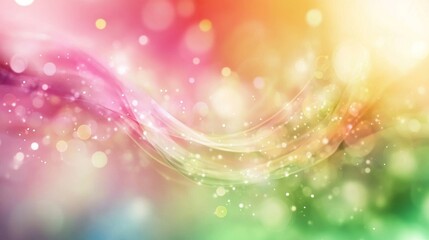 Obraz premium Beautiful Flowing Summer Color Abstract Background.