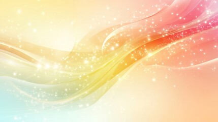 Beautiful Flowing Summer Color Abstract Background.