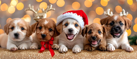 Celebrate the winter holidays with a Merry Christmas and Happy New Year greeting card