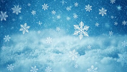 雪の結晶の背景