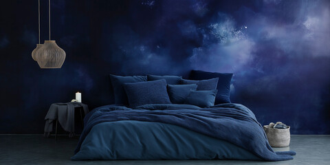 Background banner in modern Future Dusk color