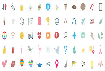 Vector set of illustrated people