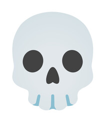 stylized skull Illustration
