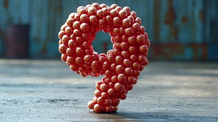 Golden Balloon Number 9. Generative AI