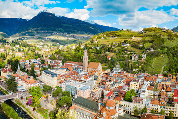 Fototapeta premium Merano or Meran, South Tyrol