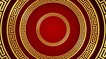 Chinese New Year Celebration against a red Background