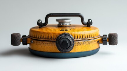 Fototapeta premium Portable Camping Stove for Outdoor Cooking. Generative AI