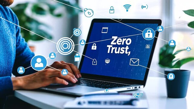 Cybersecurity Expert Implementing Zero Trust Security Protocols
