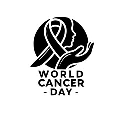World Cancer Day Vector design.International lung day of World cancer day illustration vector file  