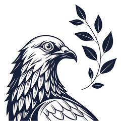 Obraz premium An elegant pigeon head silhouette icon set against a clean white backdrop