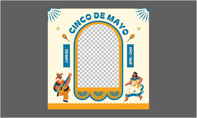Cinco de mayo Socials Media