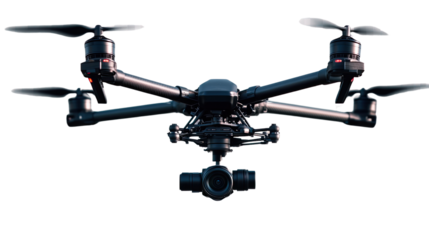 Professional Drone with Camera, Aerial Photography