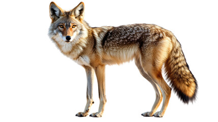 Coyote Portrait: Wild Canine in Profile 