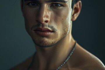 Obraz premium Beautiful Fashion Man