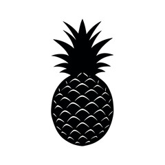 Obraz premium pineapple vector illustration