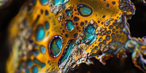 A close-up view of an octopus's head on a black background, suitable for use in scientific illustrations or marine-themed designs