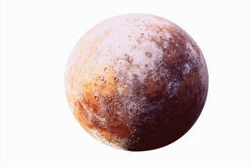 Fototapeta premium Close-up view of an object on a white background, suitable for product or design use