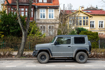 old car on the street