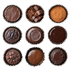 Muffin Tray Set, Baking, Isolated, transparent Background, Food Photography