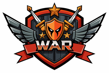  war logo game